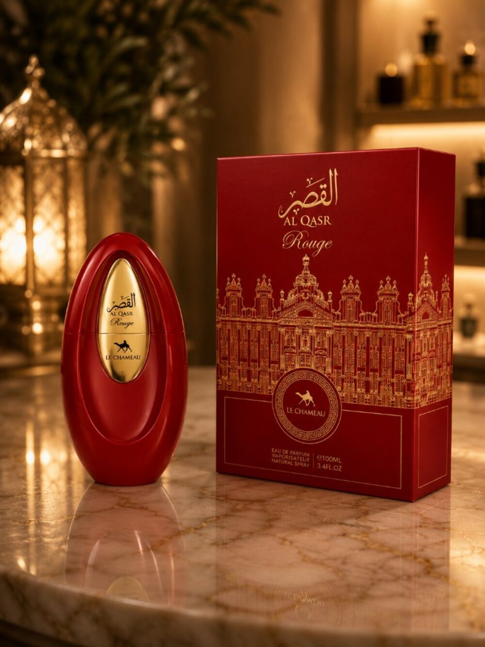 Al Qasr Rouge By Le Chameau EDP Unisex 100ML 3.4Fl,Oz